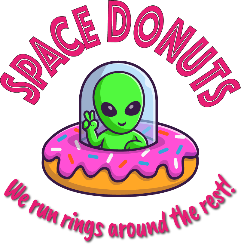 Space Doughnuts logo